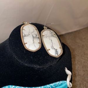 Kendra Scott Marble Danielle Earrings
